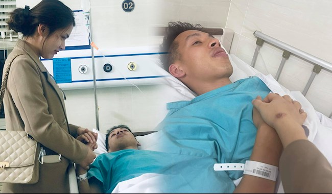 Vợ Đỗ Hùng Dũng gửi lời động viên trước lúc chồng phẫu thuật