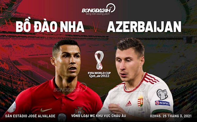 Nhận định Bồ Đào Nha vs Azerbaijan (02h45 ngày 25/3 ): Đẳng cấp chênh lệch