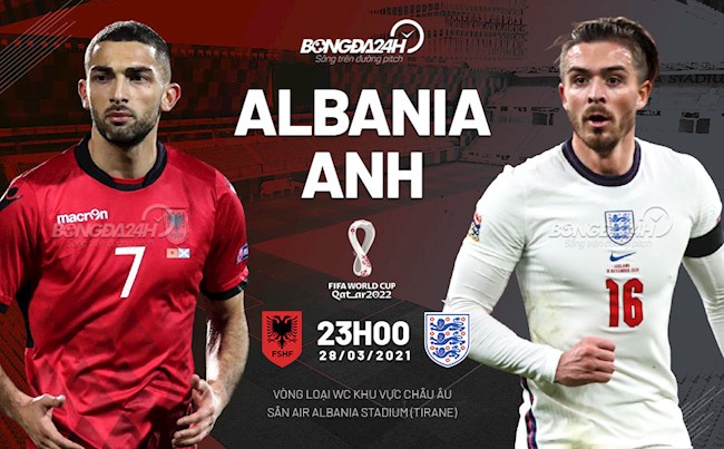Nhận định Albania vs Anh (23h ngày 28/3): Thử thách thực sự