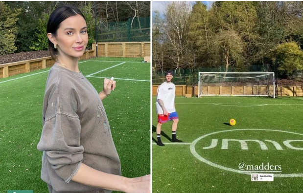 Jame Maddison đọ sức với bạn gái người mẫu trên sân cỏ