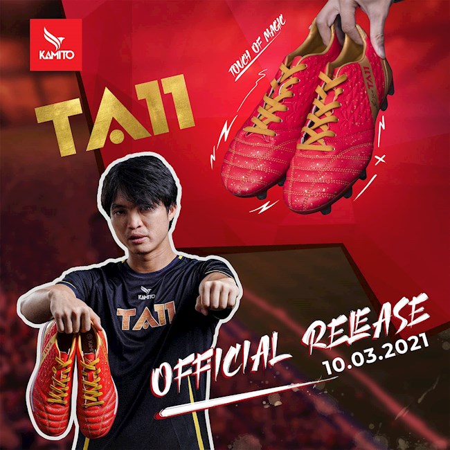 Tuấn Anh chuẩn bị ra mắt thương hiệu giày bóng đá hình ảnh