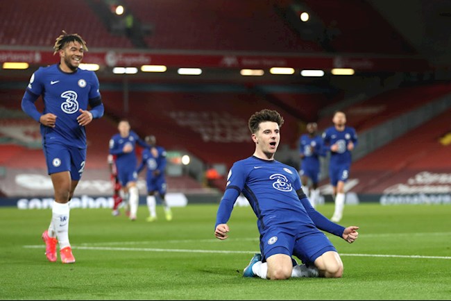 Mason Mount ghi bàn thắng cho Chelsea