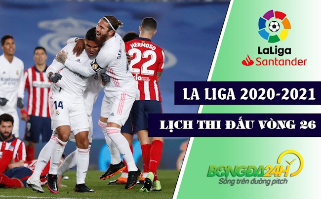 Lịch thi đấu và trực tiếp BD TBN La Liga 20202021 vòng 26 hình ảnh