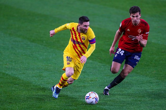 Dù thi đấu rất nỗ lực nhưng Osasuna vẫn tỏ ra lép vế