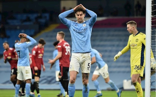 Pep Guardiola Man City không xứng đáng thua trước MU hình ảnh