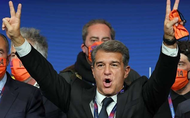 Tân chủ tịch Joan Laporta lạc quan về khả năng Messi ở lại Barca hình ảnh