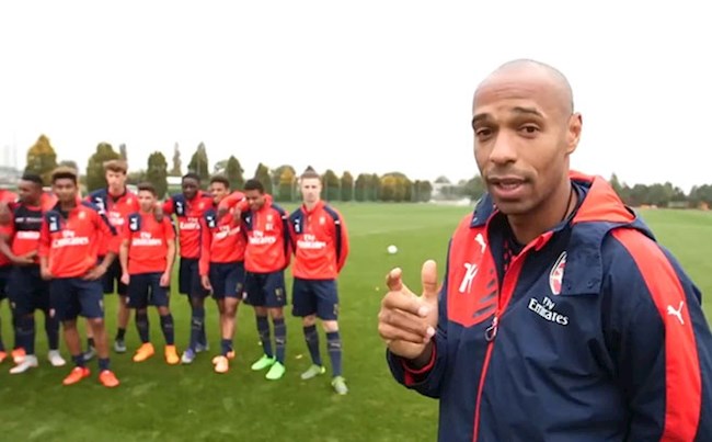 HLV Thierry Henry lên tiếng về khả năng thay Mikel Arteta  hình ảnh