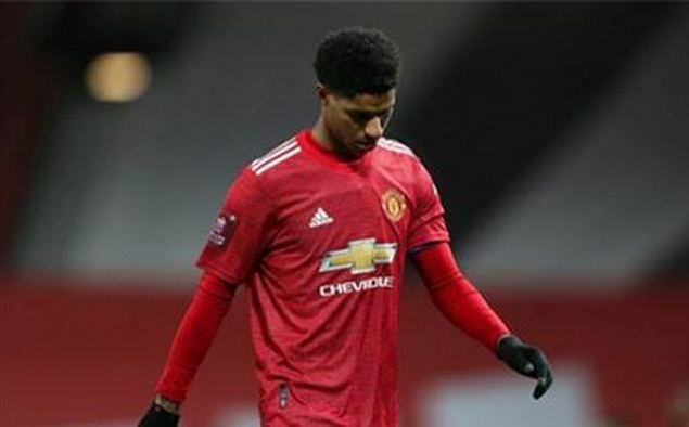 MU nhận tin không vui từ tiền đạo Marcus Rashford hình ảnh