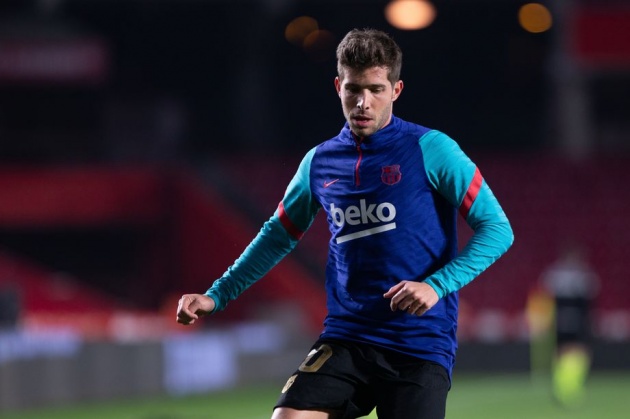 Sergi Roberto không hài lòng với công tác trọng tài