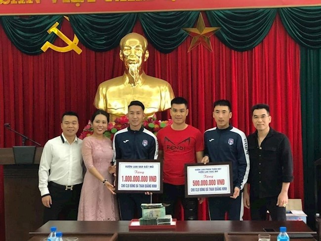 Than Quảng Ninh bất ngờ nhận được tài trợ từ hai đại gia chơi lan hình ảnh Than Quảng Ninh bất ngờ nhận được tài trợ từ hai đại gia chơi lan hình ảnh