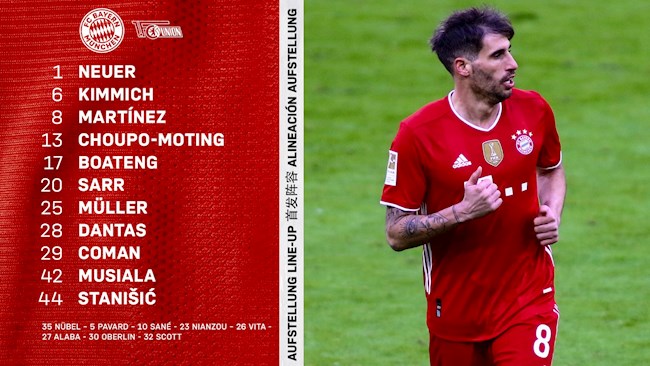 Bayern Munich 1-1 Union Berlin