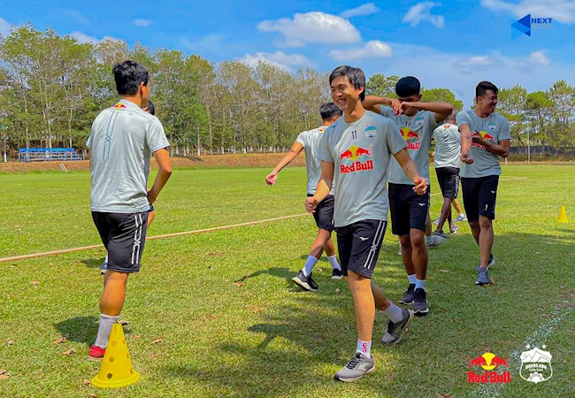 Tiền vệ Tuấn Anh đang bình phục chấn thương khá nhanh