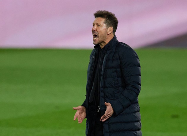 HLV Simeone vẫn tự tin vào khả năng vô địch La Liga của Atletico Madrid