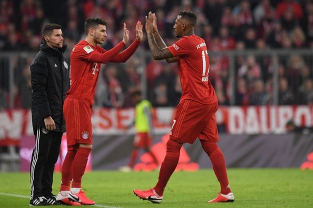 Jerome Boateng và Lucas Hernandez trở lại tập luyện
