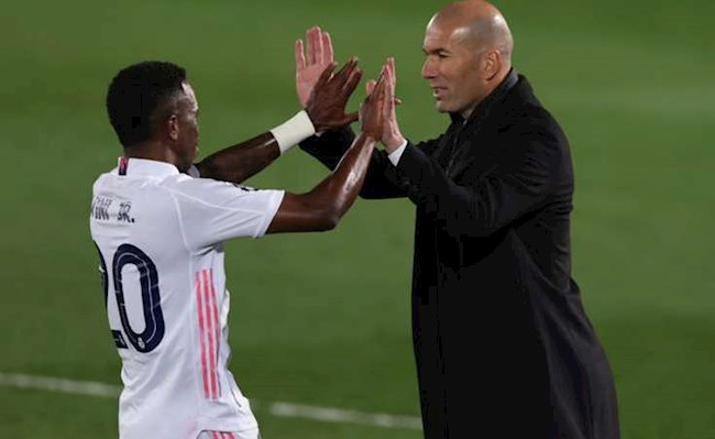 Zidane va Vinicius