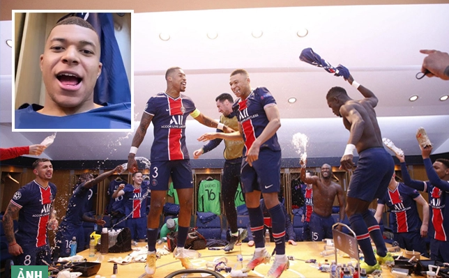 Video Mbappe và các ngôi sao của PSG “quẩy” tưng bừng sau chiếc vé vào bán kết C1