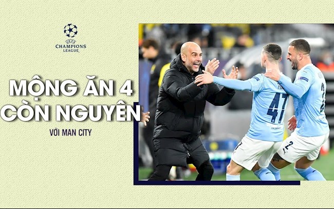 Điểm nhấn Dortmund 1-2 Man City: Mộng ăn 4 còn nguyên