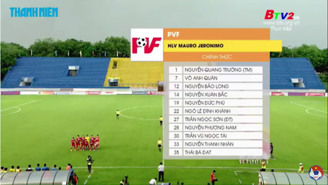 Danh sách xuất phát