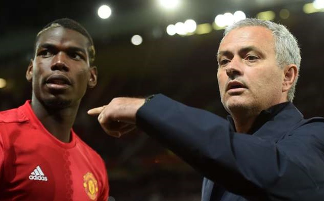 Pogba Mourinho