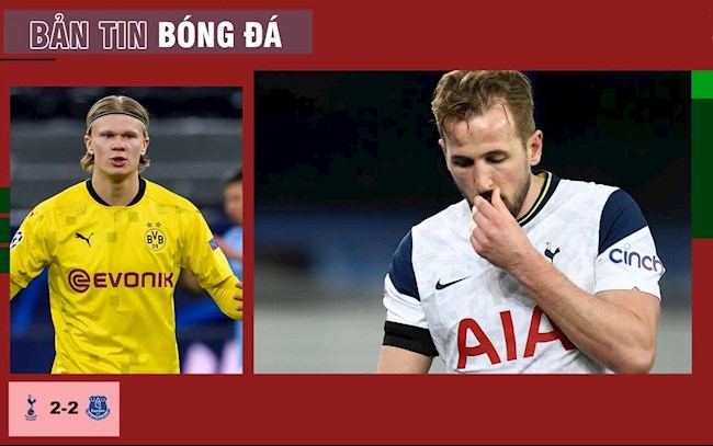 TIN BÓNG ĐÁ 17/4: Tottenham rơi điểm như một thói quen; Haaland tự nhận thua kém 7 tiền đạo