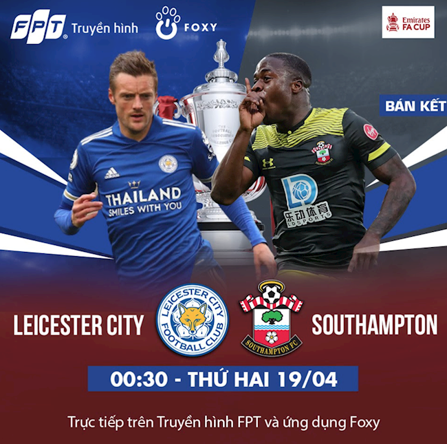 Lich thi dau Leicester City vs Southampton
