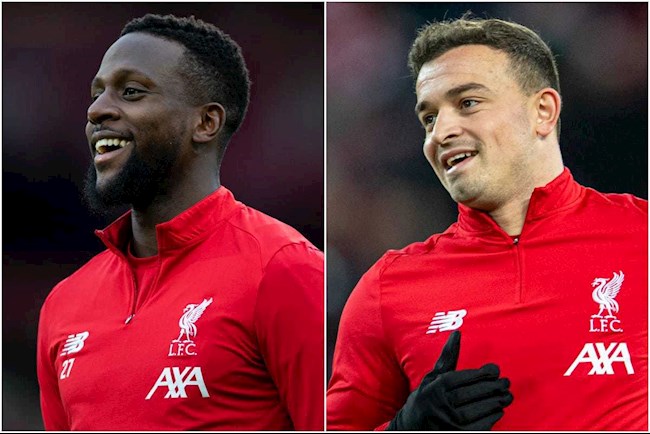 Divock Origi và Xherdan Shaqiri rời Liverpool ở Hè 2021