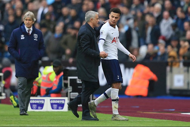 Dele Alli và Mourinho xuất hiện những mâu thuẫn rất lớn