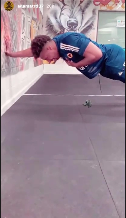 Những bài tập giúp Traore nâng cao sức mạnh thể chất Những bài tập giúp Traore nâng cao sức mạnh thể chất