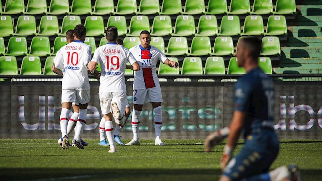 Mbappe đã ghi 25 bàn ở Ligue 1 mùa này