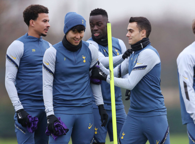 Son Heung-min đã trở lại tập luyện Son Heung-min đã trở lại tập luyện