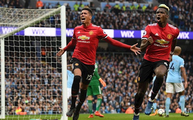 Smalling Pogba ngày nào