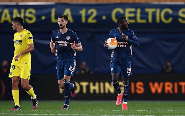 Kết quả cúp C2 Villarreal vs Arsenal: Pepe kéo lại lợi thế cho Pháo Thủ