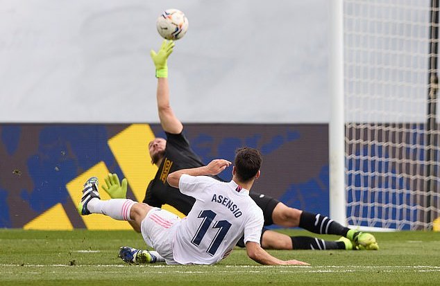 Real thang Marco Asensio ghi ban Real thang Marco Asensio ghi ban