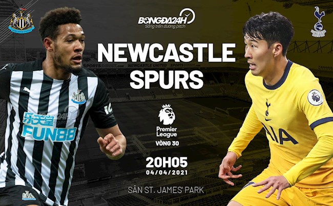 Trực tiếp bóng đá Newcastle vs Tottenham 20h05 ngày hôm nay 4/4 trận đấu vòng 30 Ngoại hạng Anh 2020/21