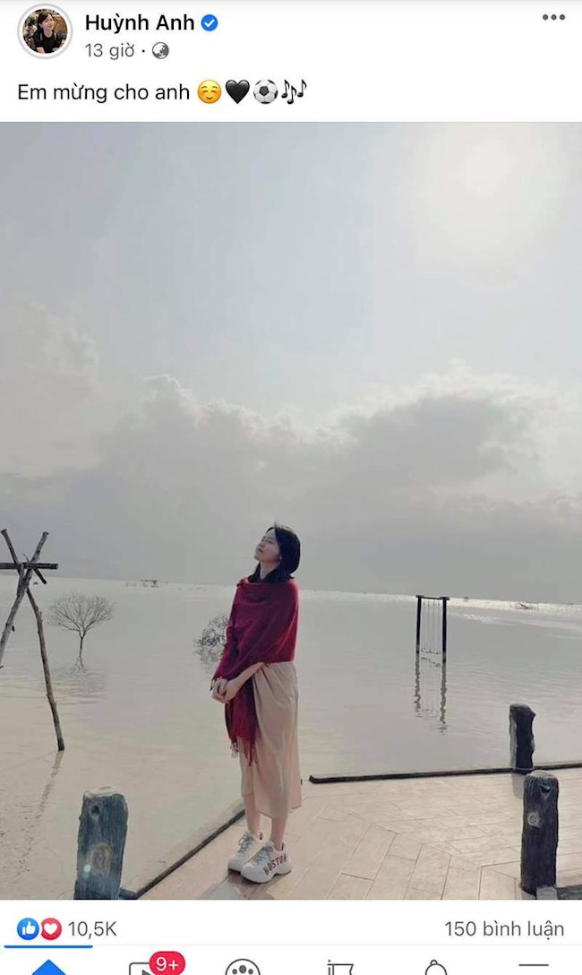 Huỳnh Anh chia sẻ đầy ẩn ý sau thông tin Quang Hải có người mới