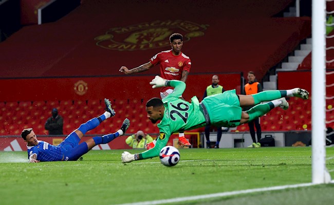 Rashford gỡ hòa 1-1 sau pha kiến tạo của Bruno Fernandes Rashford gỡ hòa 1-1 sau pha kiến tạo của Bruno Fernandes