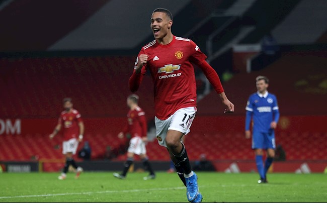 Greenwood: Bàn thắng vào lưới Brighton là thành quả của sự khổ luyện