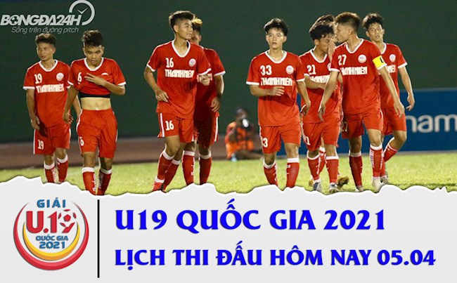 Lịch thi đấu, lịch trực tiếp U19 Quốc gia 2021 hôm nay 5/4: Quá khó cho HAGL vck u19 quốc gia năm 2021