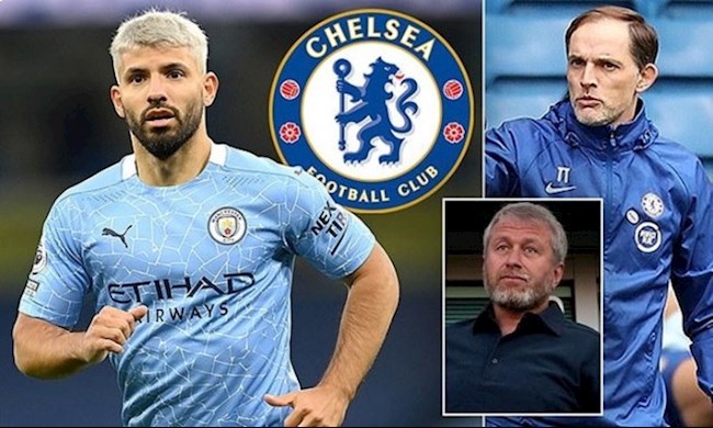 Chelsea quan tâm Aguero