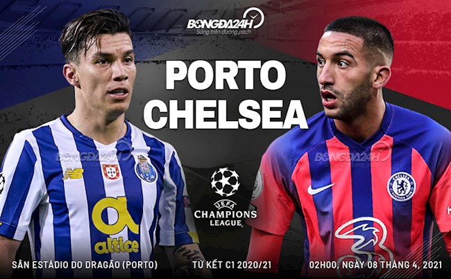 Nhận định bóng đá Porto vs Chelsea 2h00 ngày 8/4 (Champions League 2020/21)