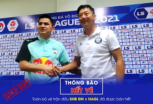 SHB Đà Nẵng thông báo bán hết sạch vé xem trận gặp HAGL