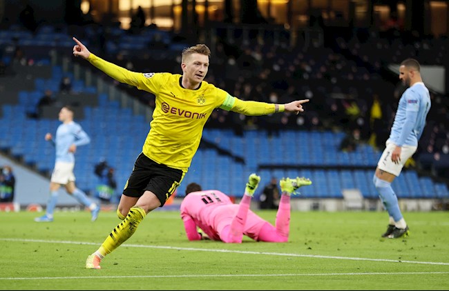 Marco Reus đưa trận đấu trở về vạch xuất phát Marco Reus đưa trận đấu trở về vạch xuất phát