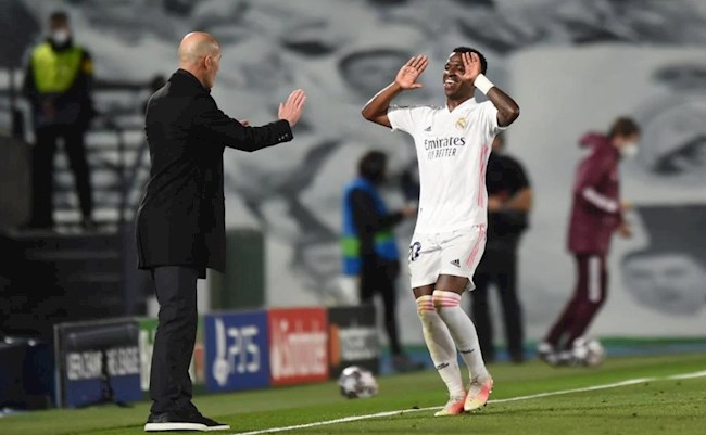 Real Madrid thang Liverpool Vinicius va Zidane