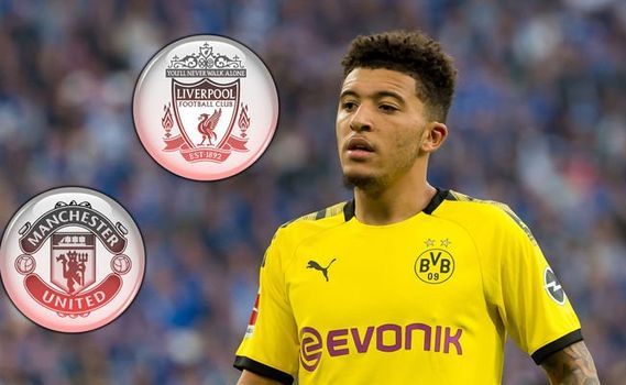Jadon Sancho liverpool MU