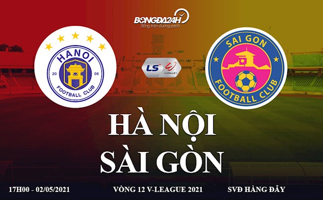 Trực tiếp Hà Nội vs Sài Gòn, link xem trực tuyến bóng đá VTV5 hôm nay