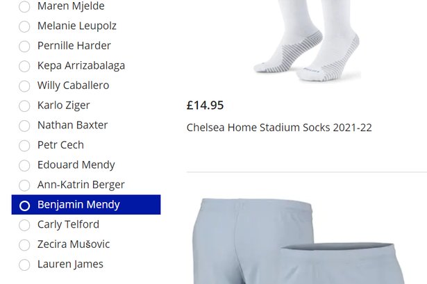 Chelsea Benjamin Mendy