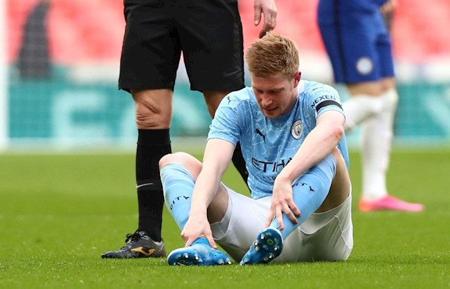 De Bruyne dính chấn thương