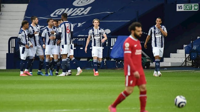 West Brom vượt lên dẫn trước West Brom vượt lên dẫn trước