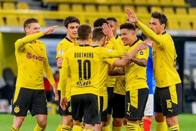 Dortmund 5-0 Holstein Kiel