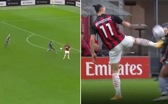 Video: Đánh gót chuyền bóng đỉnh cao, Ibrahimovic khiến NHM mắt tròn mắt dẹt